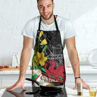 Wales Saint David's Day Apron Cymru Am Byth Welsh Dragon - Wonder Print Shop
