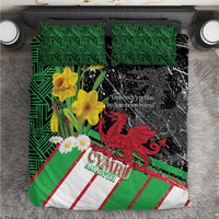Wales Saint David's Day Bedding Set Cymru Am Byth Welsh Dragon - Wonder Print Shop