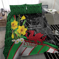 Wales Saint David's Day Bedding Set Cymru Am Byth Welsh Dragon - Wonder Print Shop