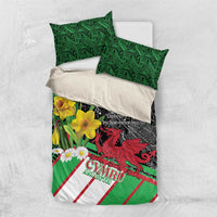 Wales Saint David's Day Bedding Set Cymru Am Byth Welsh Dragon - Wonder Print Shop