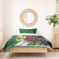 Wales Saint David's Day Bedding Set Cymru Am Byth Welsh Dragon - Wonder Print Shop
