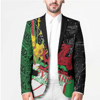 Wales Saint David's Day Blazer Cymru Am Byth Welsh Dragon - Wonder Print Shop