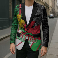 Wales Saint David's Day Blazer Cymru Am Byth Welsh Dragon - Wonder Print Shop