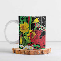 Wales Saint David's Day Ceramic Mug Cymru Am Byth Welsh Dragon - Wonder Print Shop
