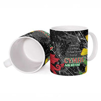 Wales Saint David's Day Ceramic Mug Cymru Am Byth Welsh Dragon - Wonder Print Shop