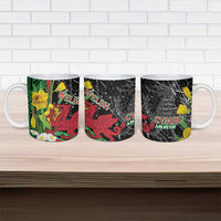 Wales Saint David's Day Ceramic Mug Cymru Am Byth Welsh Dragon - Wonder Print Shop