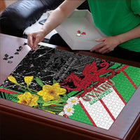 Wales Saint David's Day Puzzle Cymru Am Byth Welsh Dragon - Wonder Print Shop