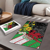 Wales Saint David's Day Puzzle Cymru Am Byth Welsh Dragon - Wonder Print Shop