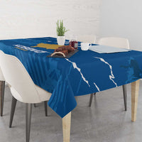 Custom Kosovo Football Tablecloth Come On Dardanet