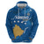 Custom Kosovo Football Zip Hoodie Come On Dardanet