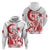 Custom Turkey Football Zip Hoodie Turkyie Wolf With Crescent-Stars