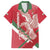 Custom Hungary Football Family Matching Short Sleeve Bodycon Dress and Hawaiian Shirt Come On Magyarok