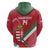 Custom Hungary Football Zip Hoodie Come On Magyarok