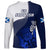 Scotland Rugby Long Sleeve Shirt Thistle Unique Go Scottish Blue Version - Wonder Print Shop