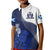 (Custom Text And Number) Scotland Rugby Polo Shirt for Kid Thistle Unique Go Scottish Blue Version - Wonder Print Shop