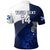 (Custom Text And Number) Scotland Rugby Polo Shirt Thistle Unique Go Scottish Blue Version - Wonder Print Shop