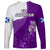 Scotland Rugby Long Sleeve Shirt Thistle Unique Go Scottish Purple Version - Wonder Print Shop