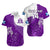 (Custom Text And Number) Scotland Rugby Hawaiian Shirt Thistle Unique Go Scottish Purple Version - Wonder Print Shop