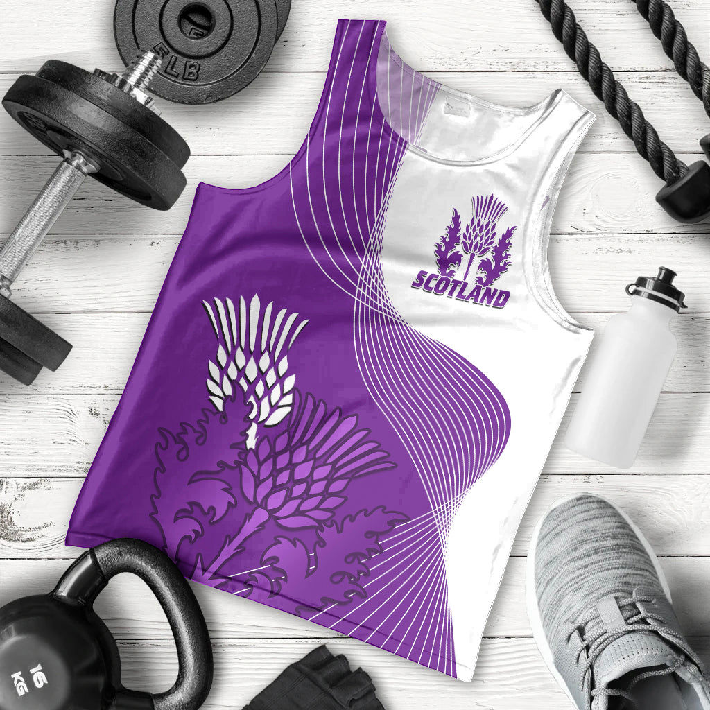 custom-text-and-number-scotland-rugby-men-tank-top-thistle-unique-go-scottish-purple-version