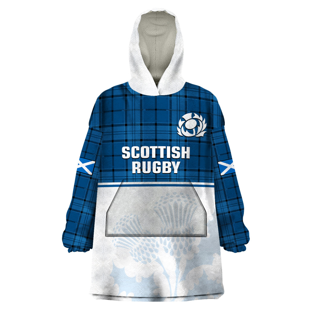 scotland-rugby-wearable-blanket-hoodie-thistle-mix-tartan-scottish-map-sporty-version-blue