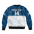 custom-text-and-number-scotland-rugby-sleeve-zip-bomber-jacket-thistle-mix-tartan-scottish-map-sporty-version-blue