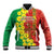 Enkutatash Ethiopia Baseball Jacket Melkam Addis Amet Adey Abeba Flower