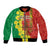 Enkutatash Ethiopia Bomber Jacket Melkam Addis Amet Adey Abeba Flower - Wonder Print Shop