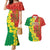 Enkutatash Ethiopia Couples Matching Mermaid Dress and Hawaiian Shirt Melkam Addis Amet Adey Abeba Flower