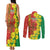 Enkutatash Ethiopia Couples Matching Tank Maxi Dress and Long Sleeve Button Shirt Melkam Addis Amet Adey Abeba Flower