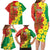 Enkutatash Ethiopia Family Matching Long Sleeve Bodycon Dress and Hawaiian Shirt Melkam Addis Amet Adey Abeba Flower - Wonder Print Shop