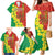 Enkutatash Ethiopia Family Matching Mermaid Dress and Hawaiian Shirt Melkam Addis Amet Adey Abeba Flower - Wonder Print Shop