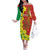 Enkutatash Ethiopia Family Matching Off The Shoulder Long Sleeve Dress and Hawaiian Shirt Melkam Addis Amet Adey Abeba Flower