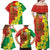 Enkutatash Ethiopia Family Matching Off Shoulder Maxi Dress and Hawaiian Shirt Melkam Addis Amet Adey Abeba Flower - Wonder Print Shop