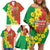 Enkutatash Ethiopia Family Matching Off Shoulder Short Dress and Hawaiian Shirt Melkam Addis Amet Adey Abeba Flower