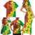 Enkutatash Ethiopia Family Matching Short Sleeve Bodycon Dress and Hawaiian Shirt Melkam Addis Amet Adey Abeba Flower - Wonder Print Shop