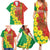 Enkutatash Ethiopia Family Matching Summer Maxi Dress and Hawaiian Shirt Melkam Addis Amet Adey Abeba Flower - Wonder Print Shop