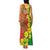 Enkutatash Ethiopia Family Matching Tank Maxi Dress and Hawaiian Shirt Melkam Addis Amet Adey Abeba Flower - Wonder Print Shop