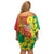 Enkutatash Ethiopia Off Shoulder Short Dress Melkam Addis Amet Adey Abeba Flower