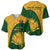 South Africa Baseball Jersey King Protea With Kente Pattern - Wonder Print Shop