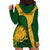 South Africa Hoodie Dress King Protea With Kente Pattern - Wonder Print Shop