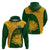 Custom South Africa Hoodie King Protea With Kente Pattern - Wonder Print Shop