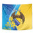 Personalised Bosnia and Herzegovina Independence Day Tapestry Lilium Bosniacum With Eagle Curve Style