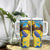 Personalised Bosnia and Herzegovina Independence Day Tumbler With Handle Lilium Bosniacum With Eagle Curve Style - Wonder Print Shop