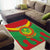 Personalised Mauritania Independence Day Area Rug Coat Of Arms With Map Flag Color