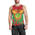 Personalised Mauritania Independence Day Men Tank Top Coat Of Arms With Map Flag Color - Wonder Print Shop