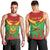 Personalised Mauritania Independence Day Men Tank Top Coat Of Arms With Map Flag Color - Wonder Print Shop