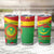 Personalised Mauritania Independence Day Tumbler Cup Coat Of Arms With Map Flag Color - Wonder Print Shop