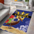 Barbados Independence Day Area Rug 30 November Brown Pelican With Trident