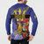 Barbados Independence Day Button Sweatshirt 30 November Brown Pelican With Trident - Wonder Print Shop