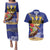 Barbados Independence Day Couples Matching Puletasi and Hawaiian Shirt 30 November Brown Pelican With Trident - Wonder Print Shop